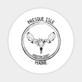 Presue Isle Maine Moose Magnet